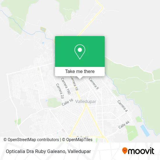 Opticalia Dra Ruby Galeano map