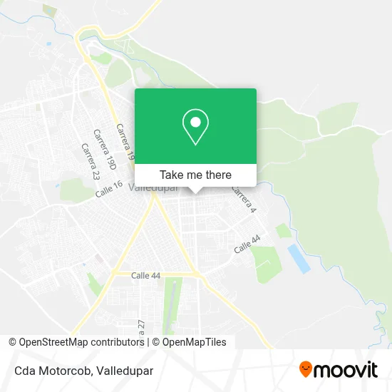 Cda Motorcob map