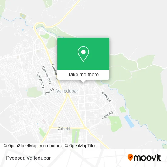 Pvcesar map