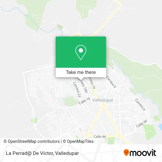 La Perrad@ De Víctor map