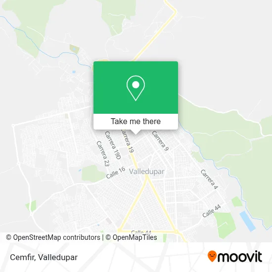 Cemfir map