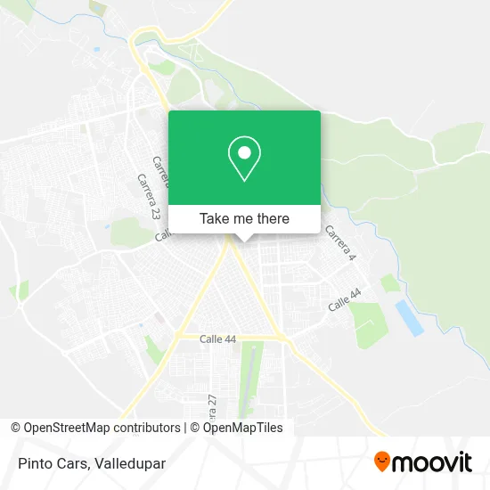 Pinto Cars map