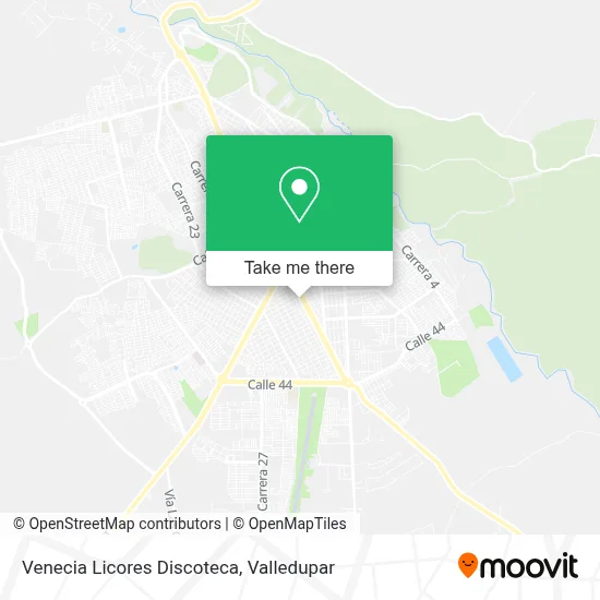 Venecia Licores Discoteca map