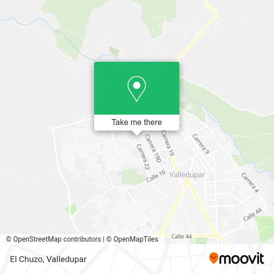 El Chuzo map