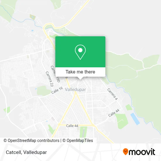 Catcell map