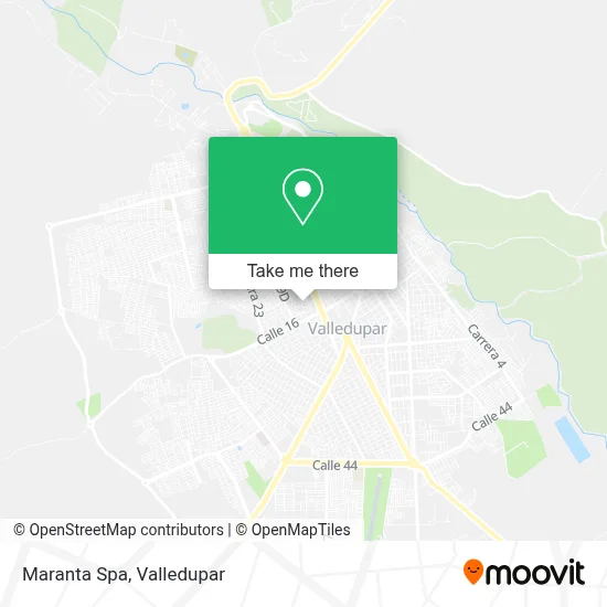 Maranta Spa map