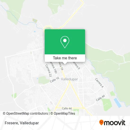 Fresere map