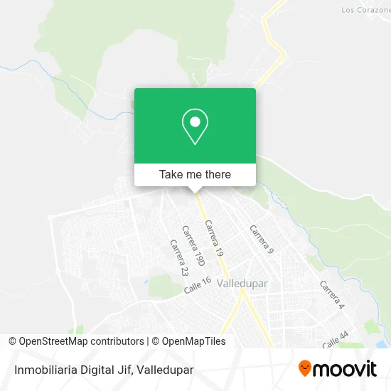 Inmobiliaria Digital Jif map