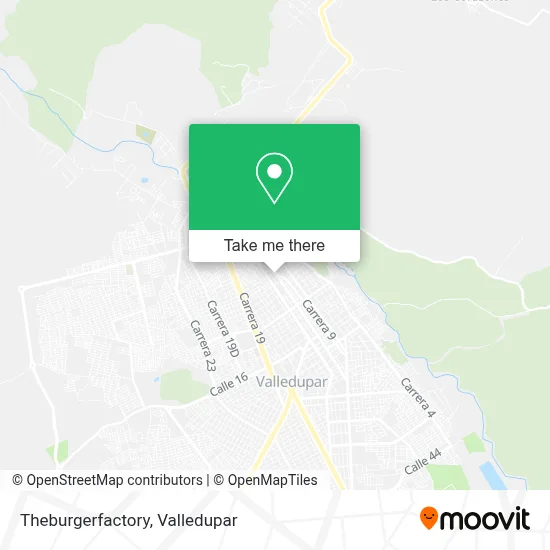 Theburgerfactory map