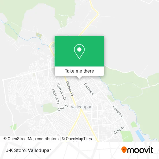 J-K Store map