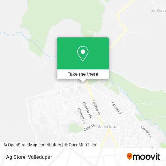 Ag Store map