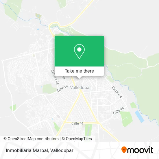 Inmobiliaria Marbal map