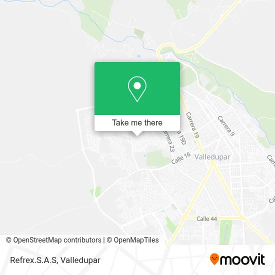 Refrex.S.A.S map