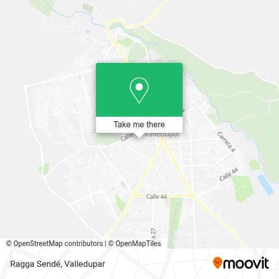 Ragga Sendé map
