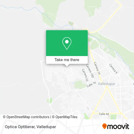 Optica Optiberar map