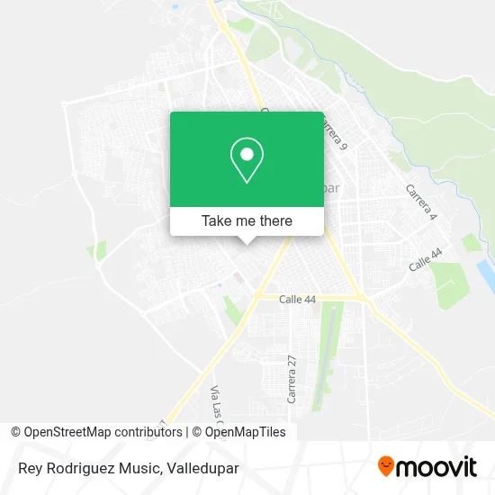 Rey Rodriguez Music map