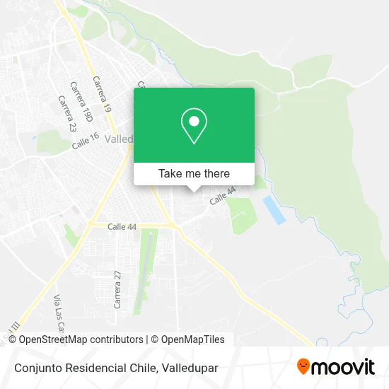 Conjunto Residencial Chile map