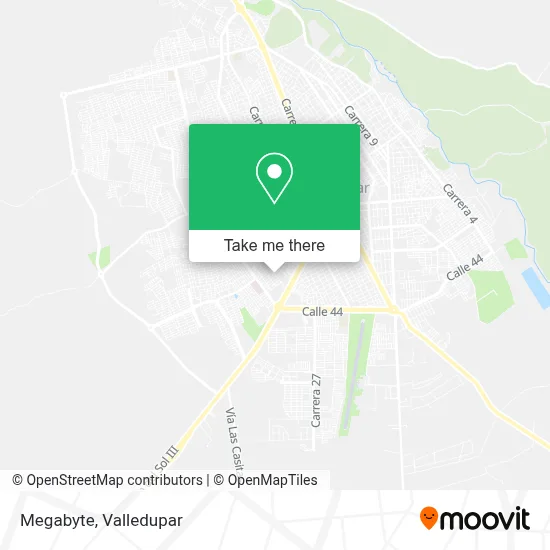 Megabyte map