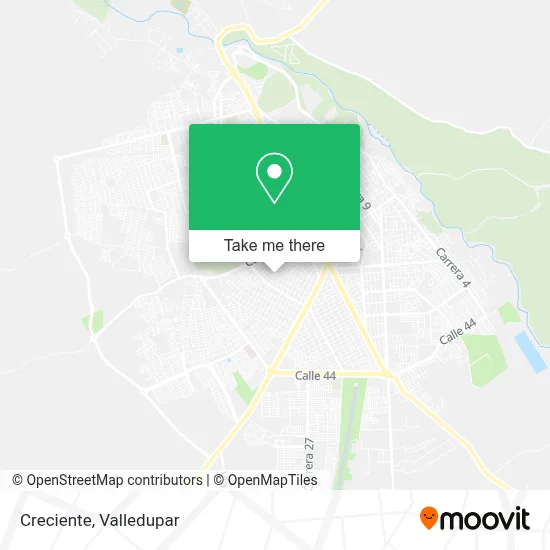 Creciente map