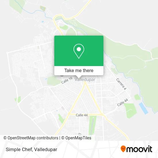 Simple Chef map