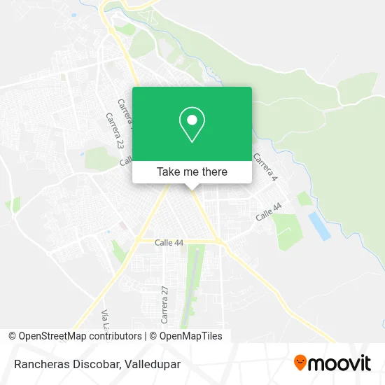 Rancheras Discobar map