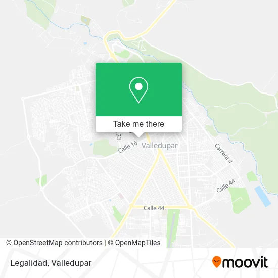 Legalidad map
