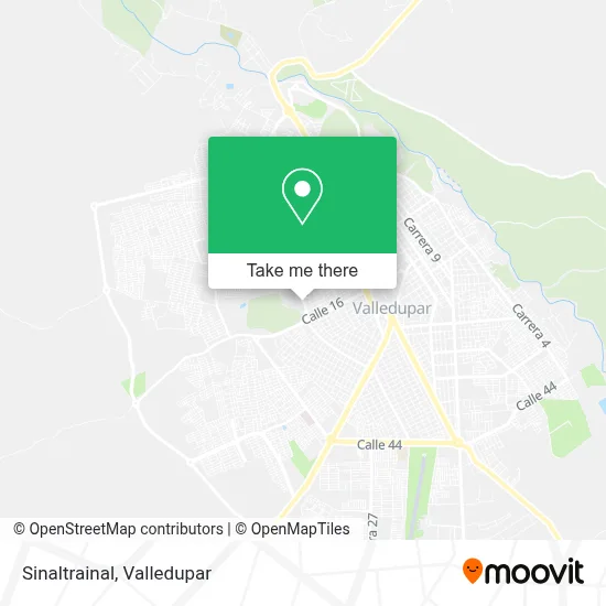 Sinaltrainal map