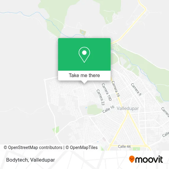 Bodytech map