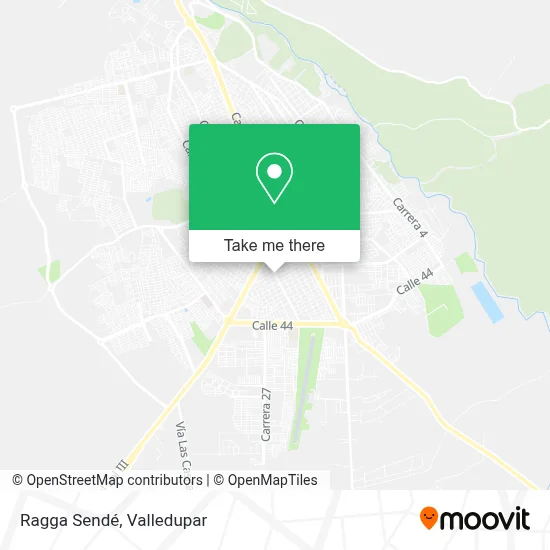 Ragga Sendé map