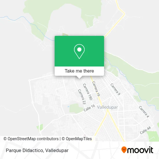 Parque Didactico map