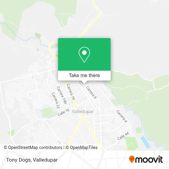 Tony Dogs map