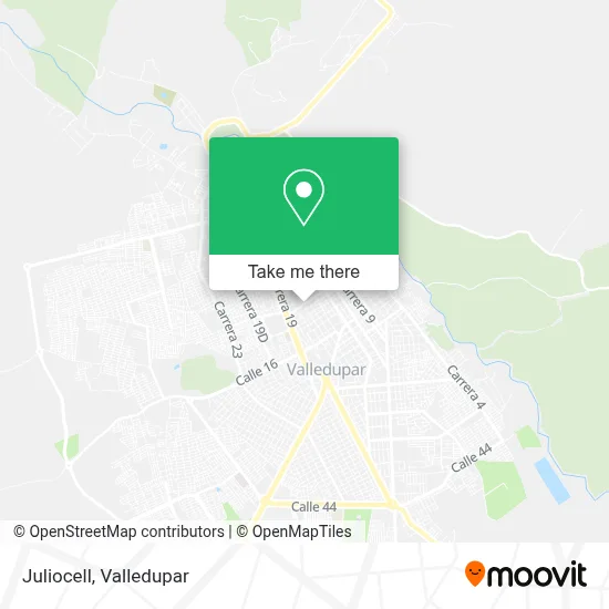 Juliocell map