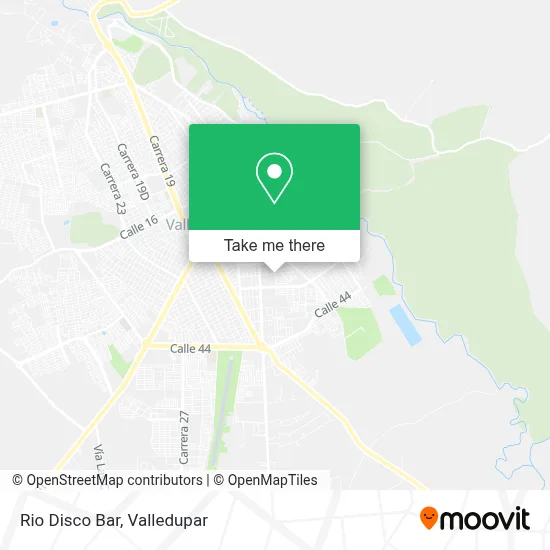 Rio Disco Bar map