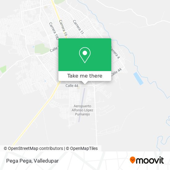 Mapa de Pega Pega