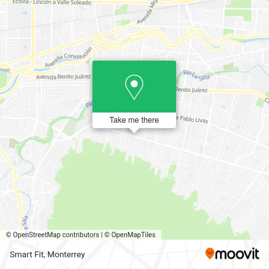 Mapa de Smart Fit