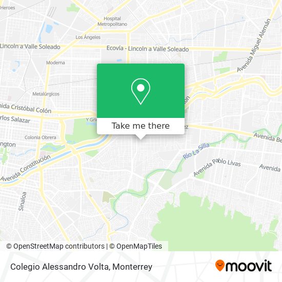 Colegio Alessandro Volta map