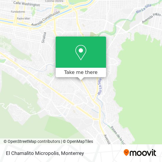 How to get to El Chamalito Micropolis in Monterrey by Bus?