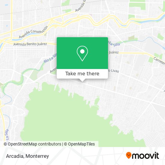 How to get to Arcadia in Guadalupe by Bus or Metrorrey?