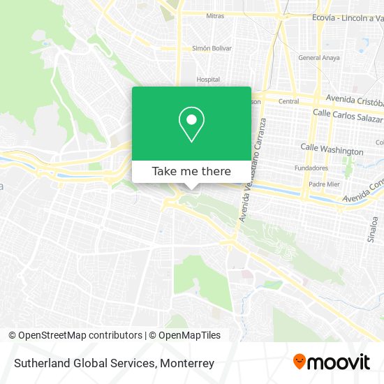 Mapa de Sutherland Global Services