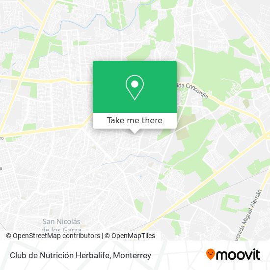 Club de Nutrición Herbalife map