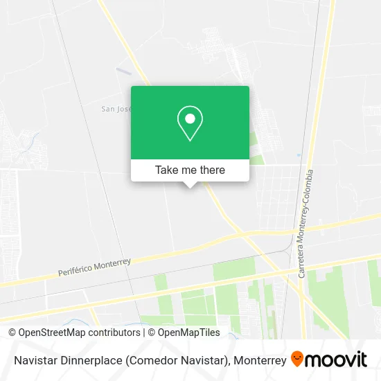 Navistar Dinnerplace (Comedor Navistar) map