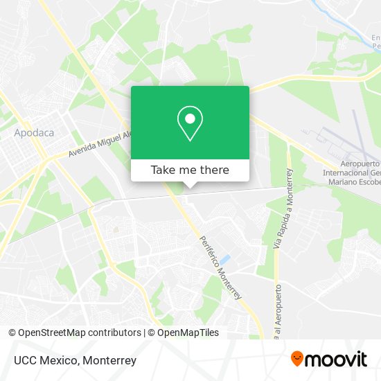 Mapa de UCC Mexico