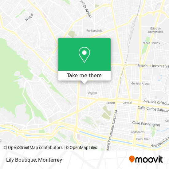 Mapa de Lily Boutique
