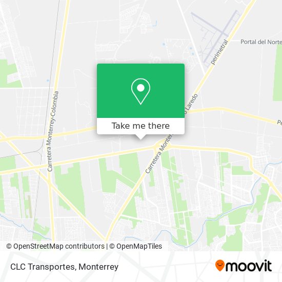Mapa de CLC Transportes