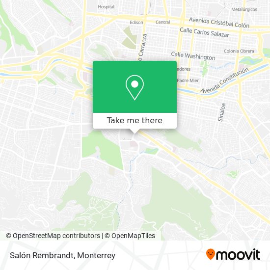 Salón Rembrandt map