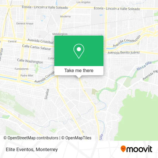 Mapa de Elite Eventos