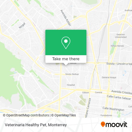 Veterinaria Healthy Pet map