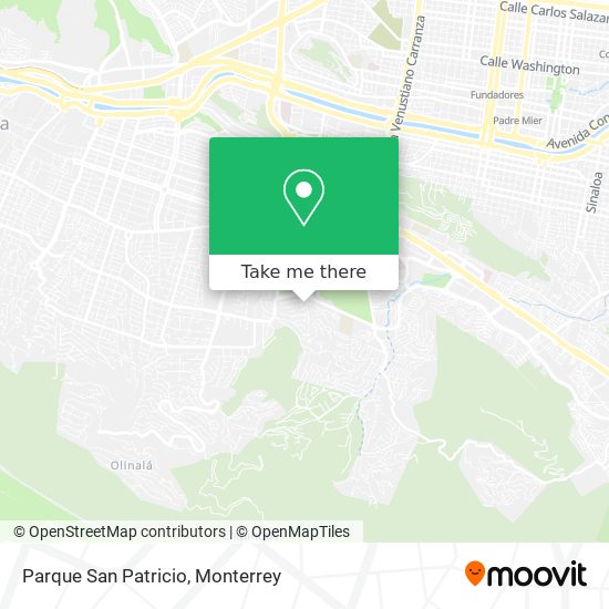 Mapa de Parque San Patricio