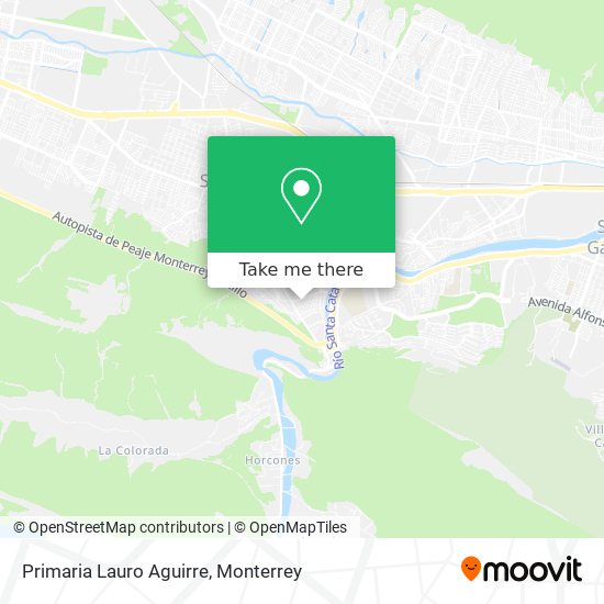 Primaria Lauro Aguirre map