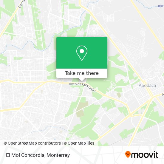 El Mol Concordia map